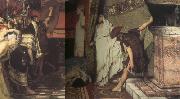 Alma-Tadema, Sir Lawrence A Roman Emperor AD 41 (mk23) oil painting